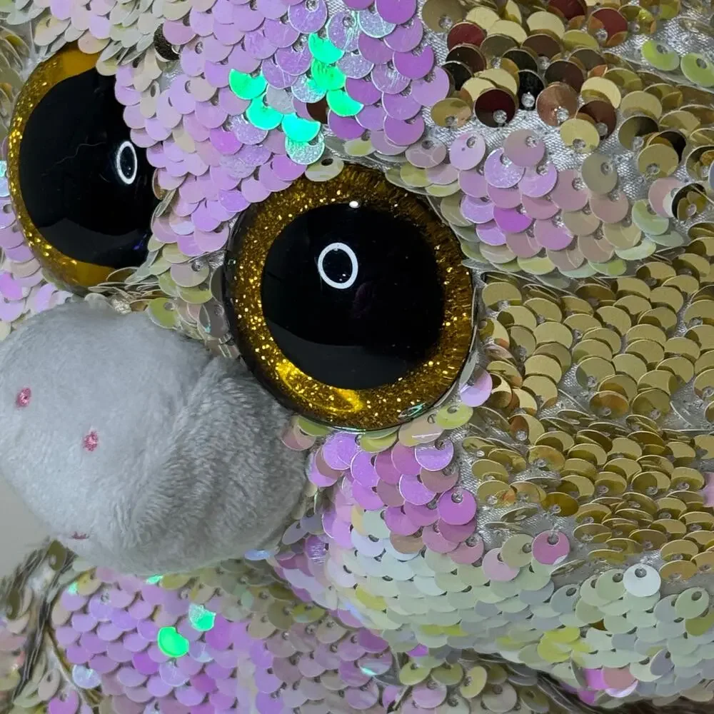 Ty Fantasia Unicorn Flippable Sequin Plush Backpack